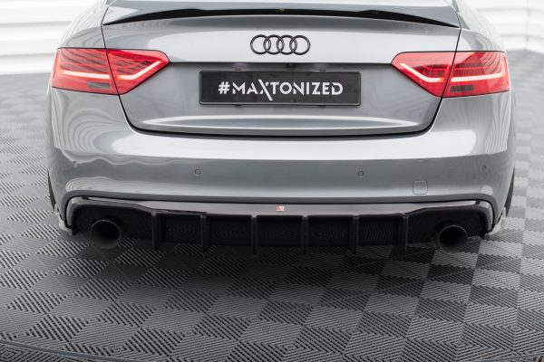 Audi A5 S-Line Coupé / Sportback 8T (facelift) - Difusor | AU-S5-1F-RS1GO_O | Produto Maxton Design distribuído por Unicartuning. Audi A5 S-Line Coupé / Sportback 8T (facelift) - Difusor | AU-S5-1F-RS1GO_O | Produto Maxton Design distribuído por Unicartuning.