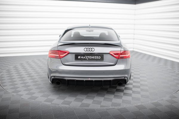 Audi A5 S-Line Coupé / Sportback 8T (facelift) - Difusor | AU-S5-1F-RS1GO_O | Produto Maxton Design distribuído por Unicartuning. Audi A5 S-Line Coupé / Sportback 8T (facelift) - Difusor | AU-S5-1F-RS1GO_O | Produto Maxton Design distribuído por Unicartuning.