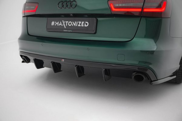 Audi A6 S-Line Avant C7 - Difusor | AU-A6-C7-SLINE-AV-RS1GO_O+RS1RG | Produto Maxton Design distribuído por Unicartuning. Audi A6 S-Line Avant C7 - Difusor | AU-A6-C7-SLINE-AV-RS1GO_O+RS1RG | Produto Maxton Design distribuído por Unicartuning.