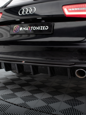 Audi A6 Sedan / Avant C7 - Difusor | AU-A6-C7-AV-RS1GOO_OO | Produto Maxton Design distribuído por Unicartuning. Audi A6 Sedan / Avant C7 - Difusor | AU-A6-C7-AV-RS1GOO_OO | Produto Maxton Design distribuído por Unicartuning.