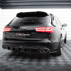 Audi A6 Sedan / Avant C7 - Difusor | AU-A6-C7-AV-RS1GOO_OO | Produto Maxton Design distribuído por Unicartuning.