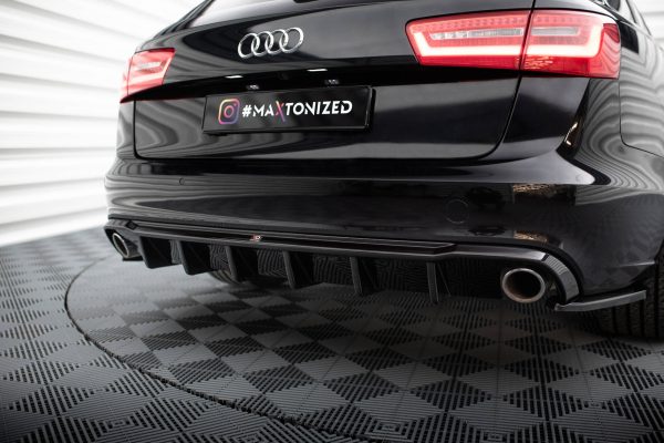 Audi A6 Sedan / Avant C7 - Difusor | AU-A6-C7-AV-RS1GO_O | Produto Maxton Design distribuído por Unicartuning.