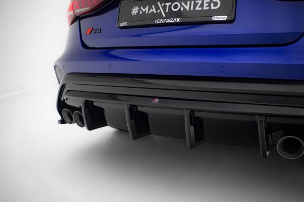 Audi S3 Sedan 8Y (facelift) - Difusor | AU-S3-8YF-S-RS1GOO_OO | Produto Maxton Design distribuído por Unicartuning.