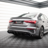 Audi A3 S-Line Sedan 8Y - Difusor + imitação saídas de escape | AU-S3-8Y-S-RS1G+BLACK | Produto Maxton Design distribuído por Unicartuning.