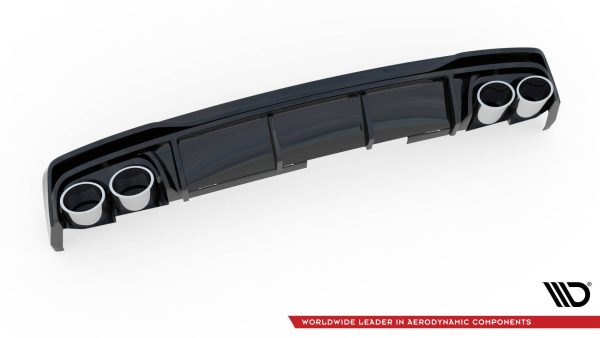 Audi A6 S-Line / S6 C8 / C8 (facelift) - Difusor + imitação saídas de escape | AU-A6-C8-SLINE-RS1G+RS1RG+CHROME | Produto Maxton Design distribuído por Unicartuning. Audi A6 S-Line / S6 C8 / C8 (facelift) - Difusor + imitação saídas de escape | AU-A6-C8-SLINE-RS1G+RS1RG+CHROME | Produto Maxton Design distribuído por Unicartuning.