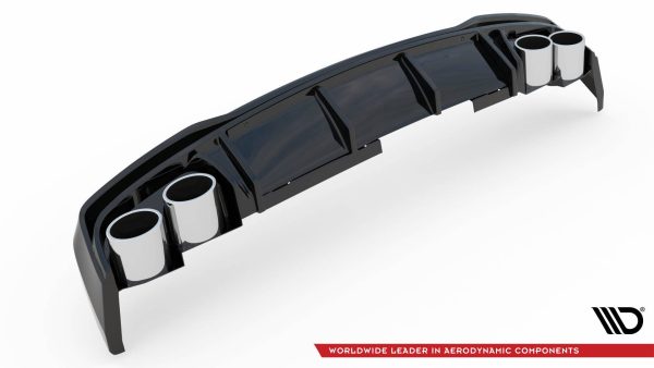 Audi A6 S-Line / S6 C8 / C8 (facelift) - Difusor + imitação saídas de escape | AU-A6-C8-SLINE-RS1G+RS1RG+CHROME | Produto Maxton Design distribuído por Unicartuning. Audi A6 S-Line / S6 C8 / C8 (facelift) - Difusor + imitação saídas de escape | AU-A6-C8-SLINE-RS1G+RS1RG+CHROME | Produto Maxton Design distribuído por Unicartuning.