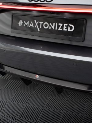 Audi A7 S-Line C8 / S7 C8 / C8 (facelift) / S7 (facelift) - Difusor + imitação saídas de escape | AU-A7-C8-SLINE-RS1G+BLACK | Produto Maxton Design distribuído por Unicartuning.