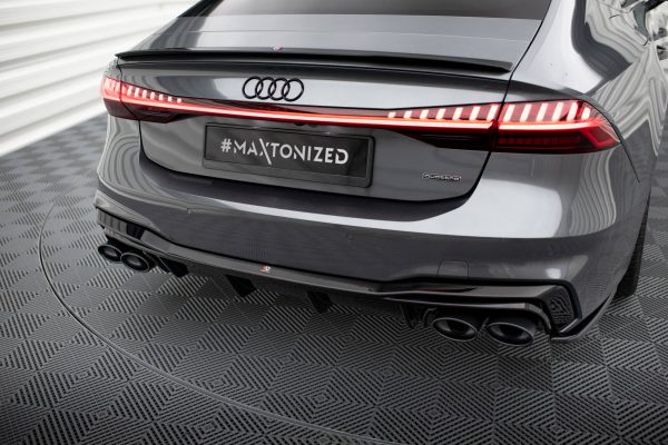 Audi A7 S-Line C8 / S7 C8 / C8 (facelift) / S7 (facelift) - Difusor + imitação saídas de escape | AU-A7-C8-SLINE-RS1G+BLACK | Produto Maxton Design distribuído por Unicartuning. Audi A7 S-Line C8 / S7 C8 / C8 (facelift) / S7 (facelift) - Difusor + imitação saídas de escape | AU-A7-C8-SLINE-RS1G+BLACK | Produto Maxton Design distribuído por Unicartuning.
