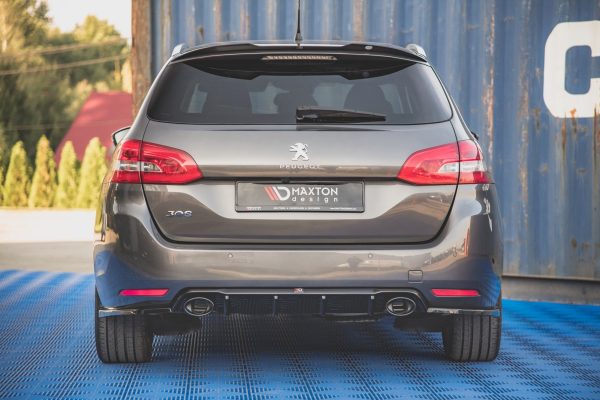 Peugeot 308 SW Mk2 (facelift) - Difusor + imitação saídas de escape | PE-308-2F-SW-RS1G+BLACK | Produto Maxton Design distribuído por Unicartuning. Peugeot 308 SW Mk2 (facelift) - Difusor + imitação saídas de escape | PE-308-2F-SW-RS1G+BLACK | Produto Maxton Design distribuído por Unicartuning.