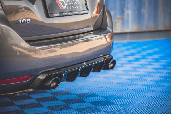 Peugeot 308 SW Mk2 (facelift) - Difusor + imitação saídas de escape | PE-308-2F-SW-RS1G+BLACK | Produto Maxton Design distribuído por Unicartuning. Peugeot 308 SW Mk2 (facelift) - Difusor + imitação saídas de escape | PE-308-2F-SW-RS1G+BLACK | Produto Maxton Design distribuído por Unicartuning.