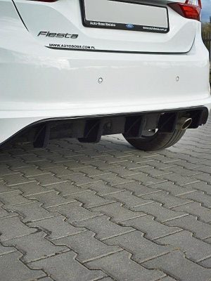 Ford Fiesta Mk8 ST-line - Difusor | FO-FI-8-STLINE-RS1G | Produto Maxton Design distribuído por Unicartuning.
