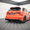 Audi RS3 Sportback 8V (facelift) - Difusor + escape Milltek Sport | AU-RS3-8VF-RS2GOO__OO+EXH | Produto Maxton Design distribuído por Unicartuning.