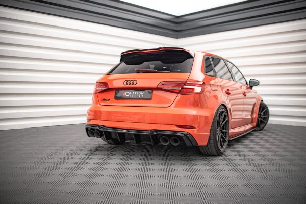Audi RS3 Sportback 8V (facelift) - Difusor + escape Milltek Sport | AU-RS3-8VF-RS2GOO__OO+EXH | Produto Maxton Design distribuído por Unicartuning.