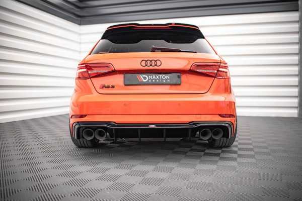 Audi RS3 Sportback 8V (facelift) - Difusor + escape Milltek Sport | AU-RS3-8VF-RS2GOO__OO+EXH | Produto Maxton Design distribuído por Unicartuning.