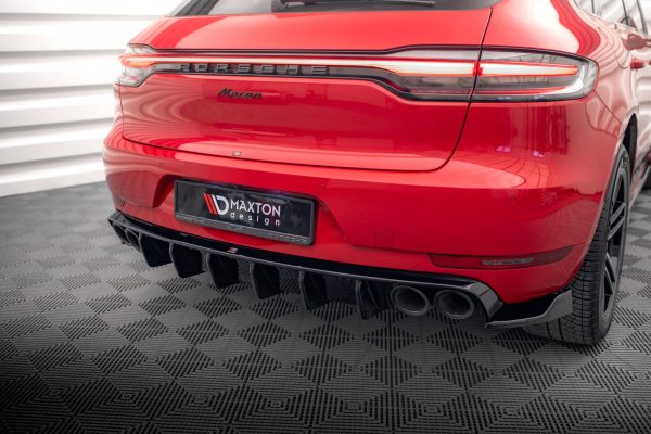 Porsche Macan GTS / Sport Design Mk1 (facelift) - Difusor | PO-MA-1F-RS1GOO_OO+RS1RG | Produto Maxton Design distribuído por Unicartuning.