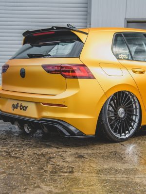 Volkswagen Golf Mk8 - Difusor (R32 LOOK) com escape | VW-GO-8-RS1G_OO_+EXH | Produto Maxton Design distribuído por Unicartuning.