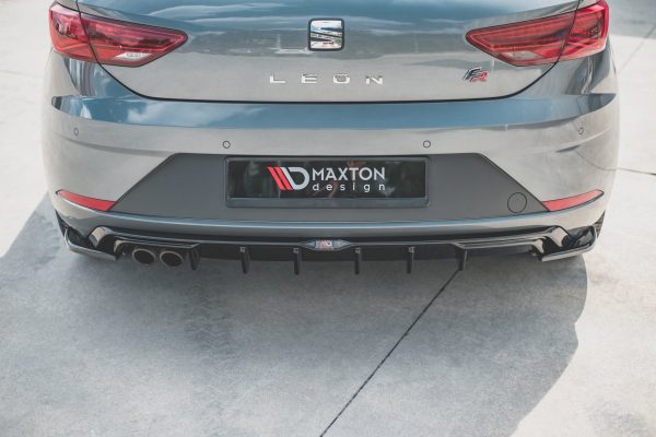 Seat Leon Mk3 FR (facelift) - Difusor | SE-LE-3F-FR-RS1G | Produto Maxton Design distribuído por Unicartuning. Seat Leon Mk3 FR (facelift) - Difusor | SE-LE-3F-FR-RS1G | Produto Maxton Design distribuído por Unicartuning.