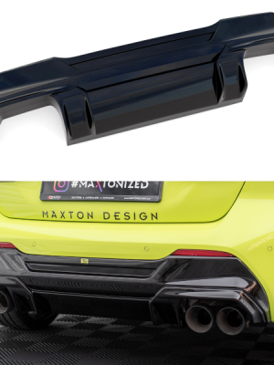 BMW 1 F40 M135i - Difusor V.2 + escape Milltek Sport | BM-1-40-MPACK-RS2G+EXH | Produto Maxton Design distribuído por Unicartuning. BMW 1 F40 M135i - Difusor V.2 + escape Milltek Sport | BM-1-40-MPACK-RS2G+EXH | Produto Maxton Design distribuído por Unicartuning.