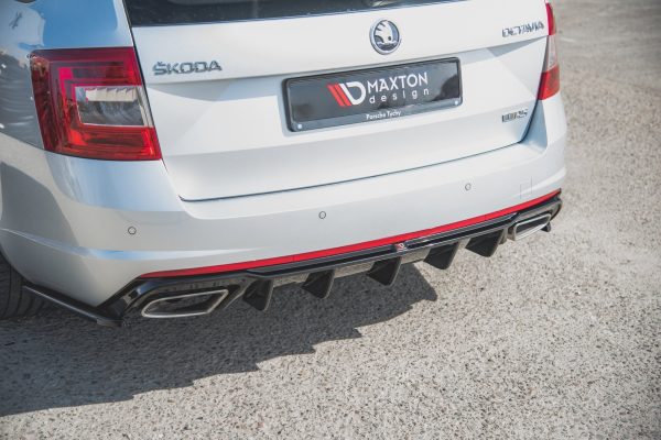 Skoda Octavia RS Mk3 / Mk3 Fl Hatchback / Estate - Difusor V.2 | SK-OC-3-RS-RS2G+RS2RG-ON | Produto Maxton Design distribuído por Unicartuning.