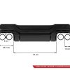 BMW 1 F40 Pack M/ M135i - Difusor V.2 | BM-1-40-MPACK-RS2G | Produto Maxton Design distribuído por Unicartuning. BMW 1 F40 Pack M/ M135i - Difusor V.2 | BM-1-40-MPACK-RS2G | Produto Maxton Design distribuído por Unicartuning.
