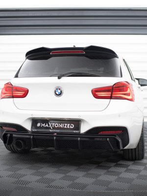 BMW 1 Pack M F20 (facelift) - Difusor V.3 (versão 1 Saída Simples em 1 lado) | BM-1-F20F-M-RS3GO_ | Produto Maxton Design distribuído por Unicartuning.