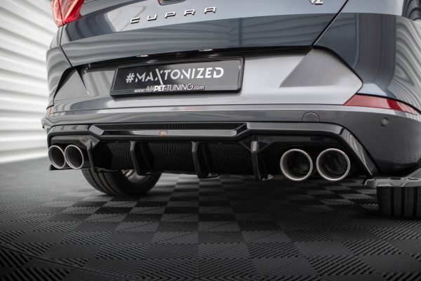 Cupra Formentor Mk1 - Difusor V.3 + imitação saídas de escape | CU-FO-1-RS3G+RS3RG+BLACK | Produto Maxton Design distribuído por Unicartuning. Cupra Formentor Mk1 - Difusor V.3 + imitação saídas de escape | CU-FO-1-RS3G+RS3RG+BLACK | Produto Maxton Design distribuído por Unicartuning.
