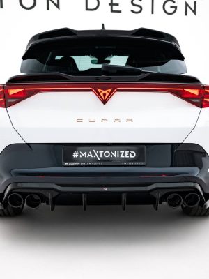 Cupra Formentor Mk1 (facelift) - Difusor V.3 + imitação saídas de escape | CU-FO-1-RS3G+RS3RG+CHROME | Produto Maxton Design distribuído por Unicartuning.