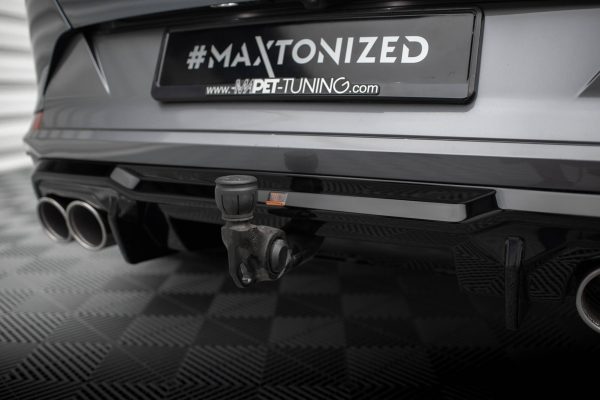 Cupra Formentor Mk1 - Difusor V.3 + imitação saídas de escape | CU-FO-1-RS3G+RS3RG+BLACK | Produto Maxton Design distribuído por Unicartuning.