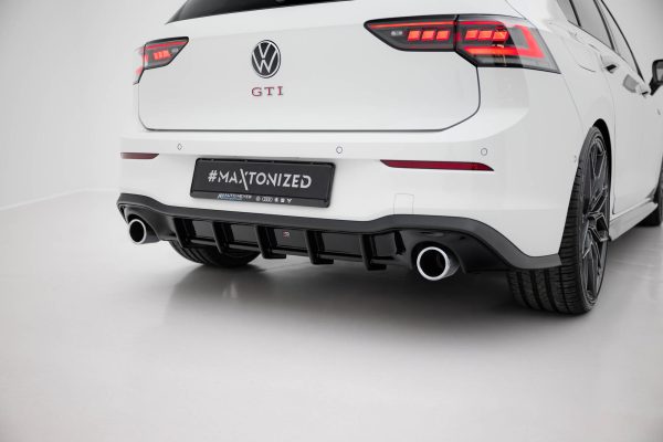 Volkswagen Golf GTI / GTE Mk8 - Difusor V.3 | VW-GO-8-GTI-RS3G | Produto Maxton Design distribuído por Unicartuning.