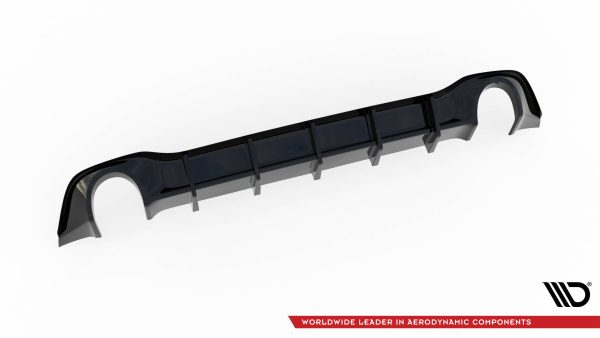 Volkswagen Golf GTI / GTE Mk8 - Difusor V.3 | VW-GO-8-GTI-RS3G | Produto Maxton Design distribuído por Unicartuning.