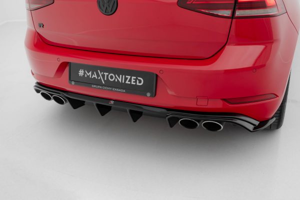 Volkswagen Golf Hatchback R / R-line Mk7 (facelift) - Difusor V.3 | VW-GO-7F-R-RS3G | Produto Maxton Design distribuído por Unicartuning. Volkswagen Golf Hatchback R / R-line Mk7 (facelift) - Difusor V.3 | VW-GO-7F-R-RS3G | Produto Maxton Design distribuído por Unicartuning.