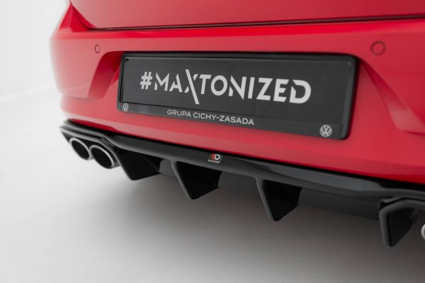 Volkswagen Golf Hatchback R / R-line Mk7 (facelift) - Difusor V.3 | VW-GO-7F-R-RS3G | Produto Maxton Design distribuído por Unicartuning. Volkswagen Golf Hatchback R / R-line Mk7 (facelift) - Difusor V.3 | VW-GO-7F-R-RS3G | Produto Maxton Design distribuído por Unicartuning.