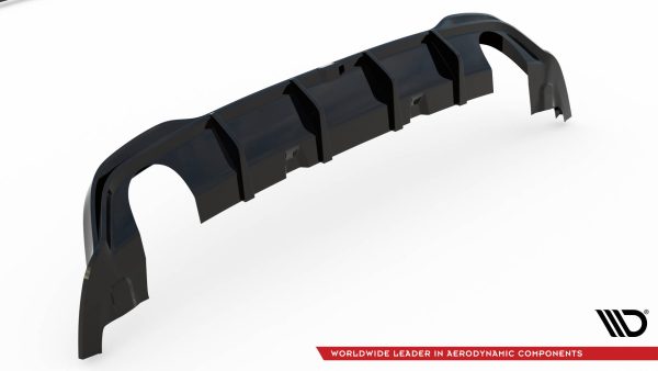 Volkswagen Golf GTE / GTI / GTI ClubSport / R-line Mk8 / Mk8 (facelift) - Difusor V.4 | VW-GO-8-GTI-CS-RS1G-GTIO_O | Produto Maxton Design distribuído por Unicartuning.