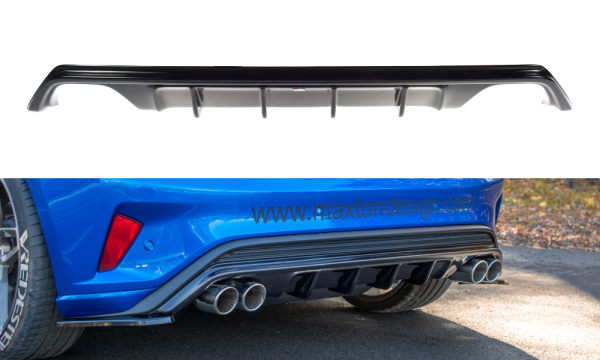 Ford Focus Hatchabck ST-line - Difusor e escape | FO-FO-4-STLINE-RS2G+EXH-ML | Produto Maxton Design distribuído por Unicartuning. Ford Focus Hatchabck ST-line - Difusor e escape | FO-FO-4-STLINE-RS2G+EXH-ML | Produto Maxton Design distribuído por Unicartuning.