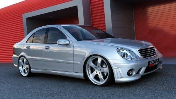 Mercedes-Benz C W203 < AMG 204 Look> - Embaladeiras | ME-C-203-AMG204-S1A | Produto Maxton Design distribuído por Unicartuning.