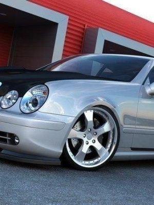 Mercedes-Benz CLK W209 < W204 AMG Look> - Embaladeiras | ME-CLK-208-AMG-S1F | Produto Maxton Design distribuído por Unicartuning.