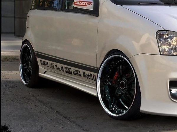 Fiat Panda Racer - Embaladeiras | FI-PA-RACER-S1F | Produto Maxton Design distribuído por Unicartuning.