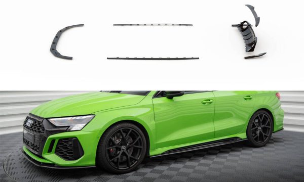 Audi RS3 Sedan 8Y - Carbon Splitters | CF-AU-RS3-8Y-SET | Produto Maxton Design distribuído por Unicartuning. Audi RS3 Sedan 8Y - Carbon Splitters | CF-AU-RS3-8Y-SET | Produto Maxton Design distribuído por Unicartuning.