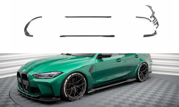 BMW M3 G80 / M340i G20 / 3 Pack M G20 / 3 Standard G20 - Splitters em carbono | CF-BM-3-G80-M-SET | Produto Maxton Design distribuído por Unicartuning. BMW M3 G80 / M340i G20 / 3 Pack M G20 / 3 Standard G20 - Splitters em carbono | CF-BM-3-G80-M-SET | Produto Maxton Design distribuído por Unicartuning.