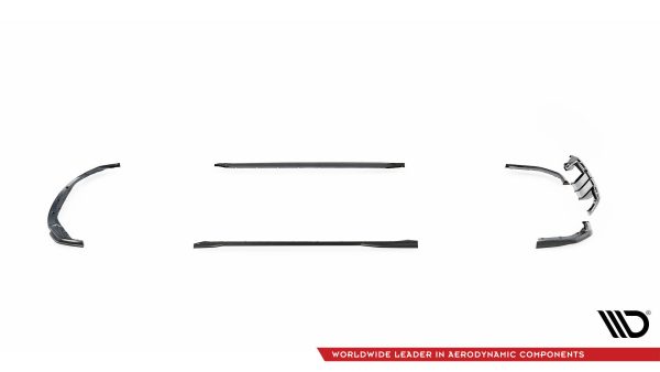 BMW 4 F32 / 4 F32 Pack M Coupé - Splitters em carbono