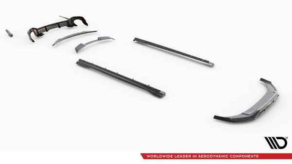 Audi A3 / A3 S-Line / S3 / RS3 Sedan 8V / 8V (facelift) - Splitters em carbono
