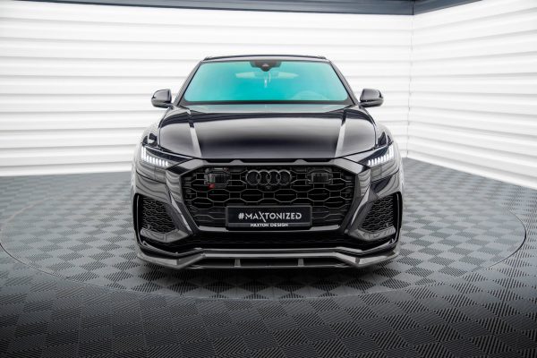 Audi A3 / A3 S-Line / S3 / RS3 Sedan 8V / 8V (facelift) - Splitters em carbono | CF-AU-RSQ8-1-SET | Produto Maxton Design distribuído por Unicartuning.