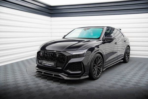 Audi A3 / A3 S-Line / S3 / RS3 Sedan 8V / 8V (facelift) - Splitters em carbono | CF-AU-RSQ8-1-SET | Produto Maxton Design distribuído por Unicartuning.