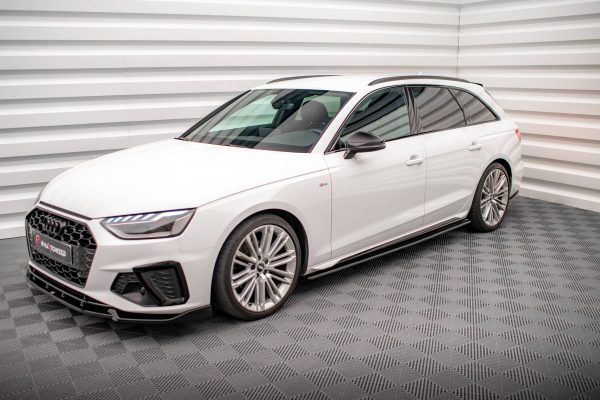 Audi A4 S-Line B9 (facelift) - Kit Lâminas | AU-A4-B9F-SLINE-AV-SET | Produto Maxton Design distribuído por Unicartuning. Audi A4 S-Line B9 (facelift) - Kit Lâminas | AU-A4-B9F-SLINE-AV-SET | Produto Maxton Design distribuído por Unicartuning.