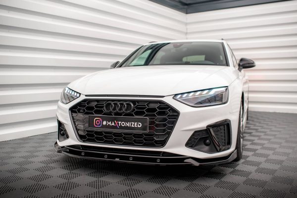 Audi A4 S-Line B9 (facelift) - Kit Lâminas | AU-A4-B9F-SLINE-AV-SET | Produto Maxton Design distribuído por Unicartuning. Audi A4 S-Line B9 (facelift) - Kit Lâminas | AU-A4-B9F-SLINE-AV-SET | Produto Maxton Design distribuído por Unicartuning.