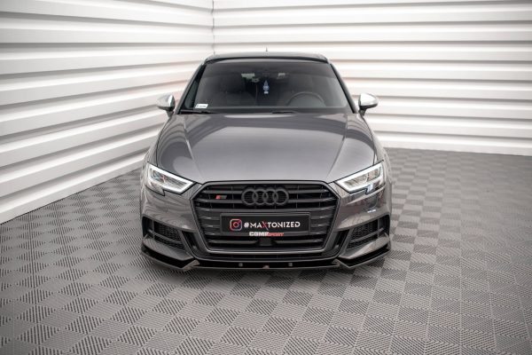 Audi S3 Sportback 8V (facelift) - Kit Lâminas | AU-S3-3F-SB-SET | Produto Maxton Design distribuído por Unicartuning. Audi S3 Sportback 8V (facelift) - Kit Lâminas | AU-S3-3F-SB-SET | Produto Maxton Design distribuído por Unicartuning.