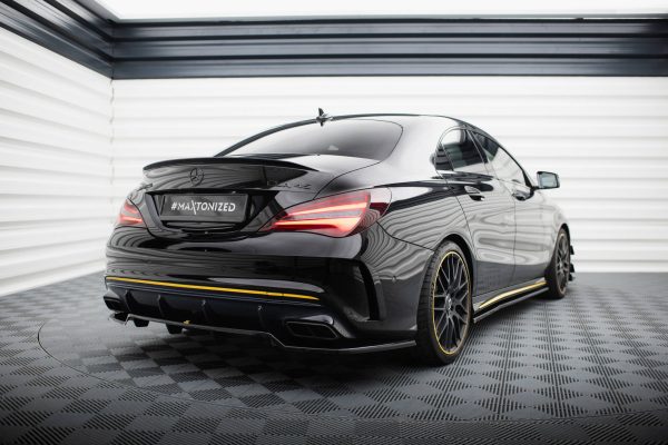 Mercedes-AMG CLA 45 Aero C117 (facelift) - Kit Lâminas | ME-CLA-117-45-AMG-AERO-SET | Produto Maxton Design distribuído por Unicartuning. Mercedes-AMG CLA 45 Aero C117 (facelift) - Kit Lâminas | ME-CLA-117-45-AMG-AERO-SET | Produto Maxton Design distribuído por Unicartuning.