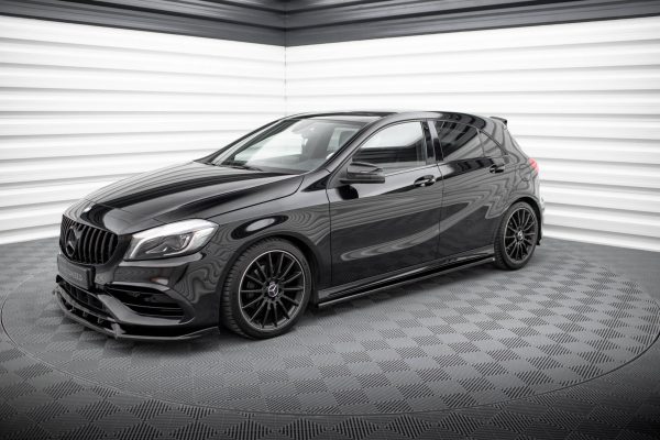 Mercedes-Benz Classe A W176 AMG (facelift) - Kit Lâminas | ME-A-176F-AMGLINE-SET | Produto Maxton Design distribuído por Unicartuning. Mercedes-Benz Classe A W176 AMG (facelift) - Kit Lâminas | ME-A-176F-AMGLINE-SET | Produto Maxton Design distribuído por Unicartuning.