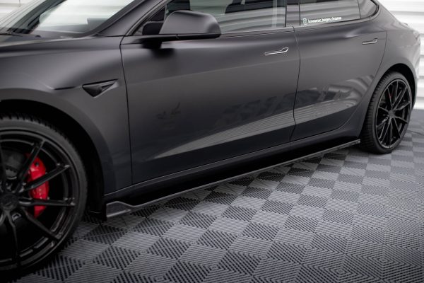 Tesla Model S Plaid Mk1 (facelift) - Kit Lâminas | TE-MODEL3-1-SET | Produto Maxton Design distribuído por Unicartuning.