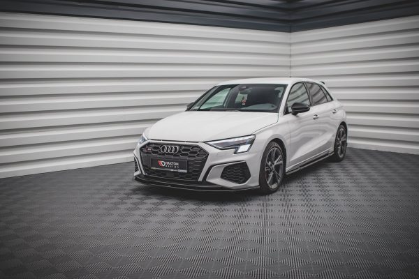 Audi A3 S-Line Sportback 8Y - Kit Lâminas V.2 | AU-A3-8Y-SLINE-SET2 | Produto Maxton Design distribuído por Unicartuning. Audi A3 S-Line Sportback 8Y - Kit Lâminas V.2 | AU-A3-8Y-SLINE-SET2 | Produto Maxton Design distribuído por Unicartuning.
